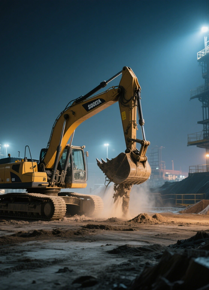 Excavator lubrication